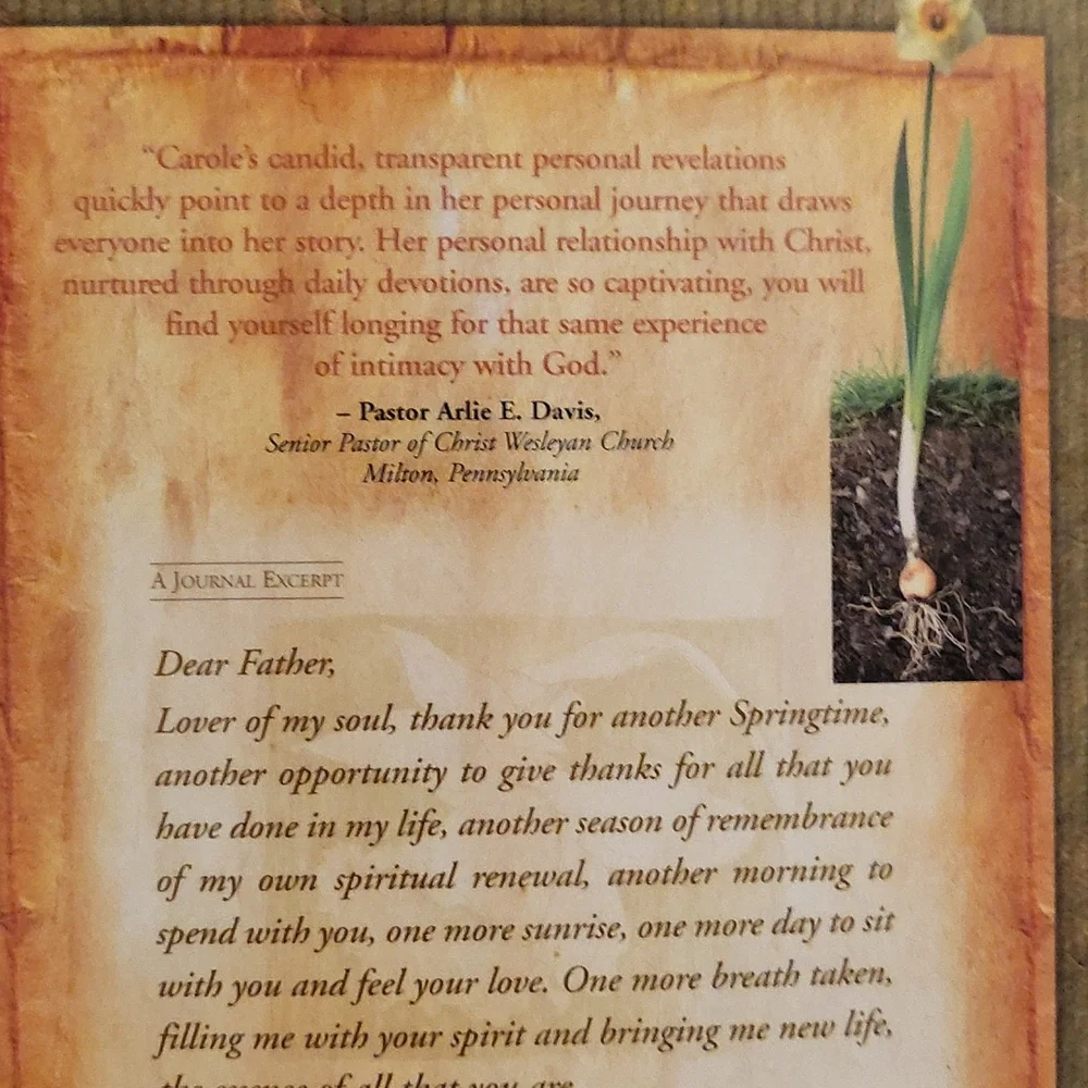 *Bundle of two Devotional books Springtime of the Soul and Rest Stop